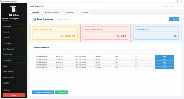 Offline School Management Software (One-Time Payment) - Image 5